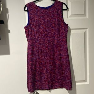 Diane Von furstenberg  size 14 color red with dots